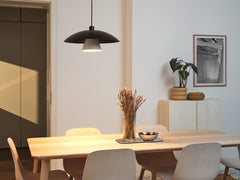 4058075846968 - Závěsné svítidlo Flying Mushroom, 1x E27, Černé - Czechia LEDVANCE e - shop