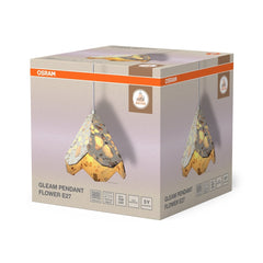 4058075846708 - Závěsné svítidlo Gleam Flower, 1x E27, Bílé - Czechia LEDVANCE e - shop