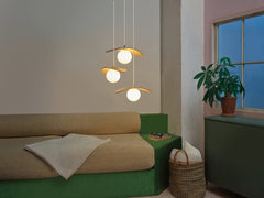 4058075847705 - Závěsné svítidlo Pearl, 3x G9, Béžové - Czechia LEDVANCE e - shop