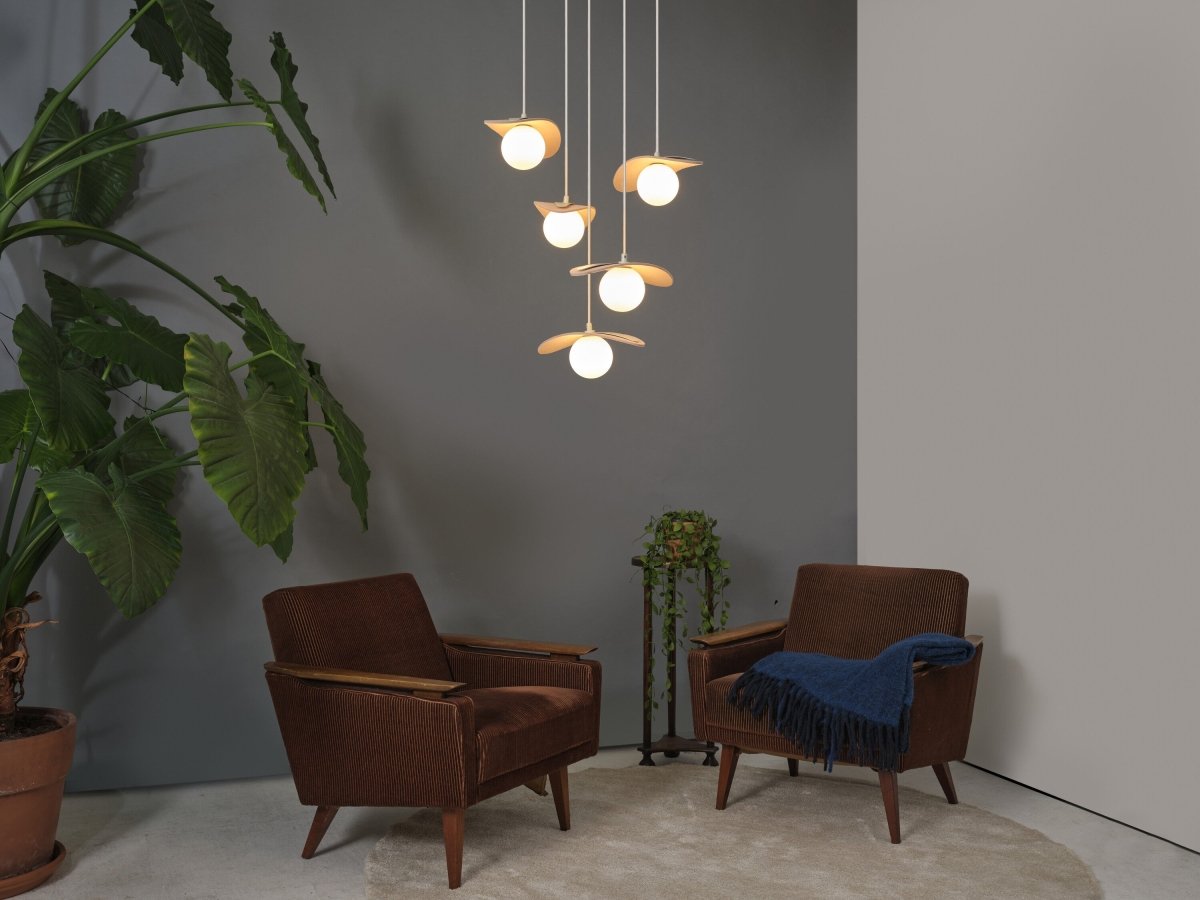 4058075847729 - Závěsné svítidlo Pearl, 5x G9, Béžové - Czechia LEDVANCE e - shop