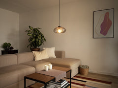 4058075850002 - Závěsné svítidlo Smoke Glass, 1x E27, Černé - Czechia LEDVANCE e - shop