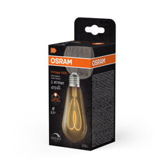 4058075836983 - Zlatá LED žárovka E27 4.9W VINTAGE EDISON, teplá bílá - Žárovka - LEDVANCE e - shop