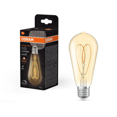 4058075836983 - Zlatá LED žárovka E27 4.9W VINTAGE EDISON, teplá bílá - Žárovka - LEDVANCE e - shop