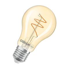 4058075836600 - Zlatá LED žárovka E27 4.9W VINTAGE GLOBE CLASSIC A, teplá bílá - Žárovka - LEDVANCE e - shop