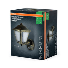 4099854452437 - Zlaté venkovní dekorativní svítido se senzorem 230 mm - Venkovní dekorativní svítidlo - LEDVANCE e - shop