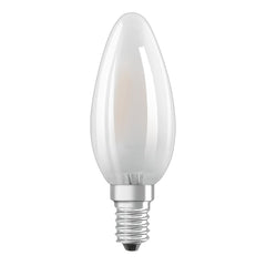 4058075803930 - 2 ks LED žárovka ve tvaru svíčky 4W E14 BASE teplá bílá - Žárovka - LEDVANCE e-shop