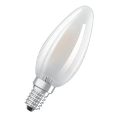 4058075803930 - 2 ks LED žárovka ve tvaru svíčky 4W E14 BASE teplá bílá - Žárovka - LEDVANCE e-shop