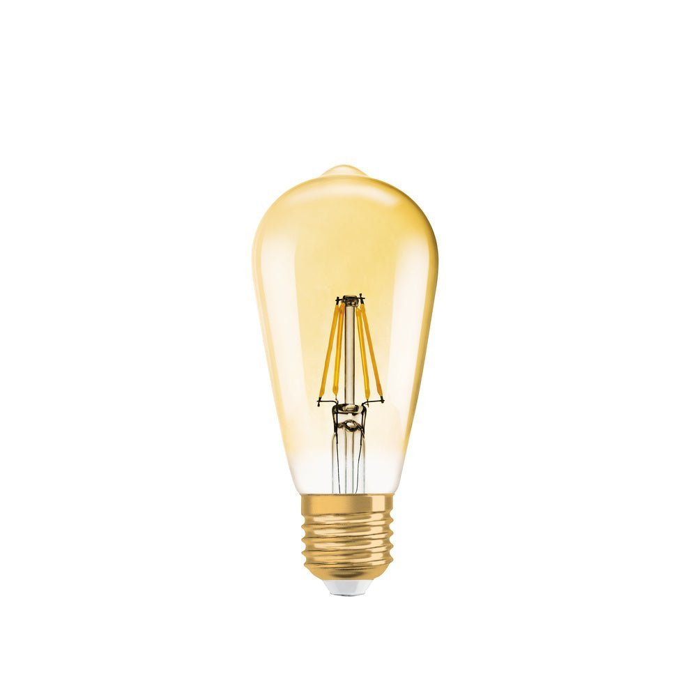 4058075754713 - 2 ks vintage LED stmívatelná žárovka E27 6,5 W EDISON, teplá bílá - Žárovka - LEDVANCE e-shop