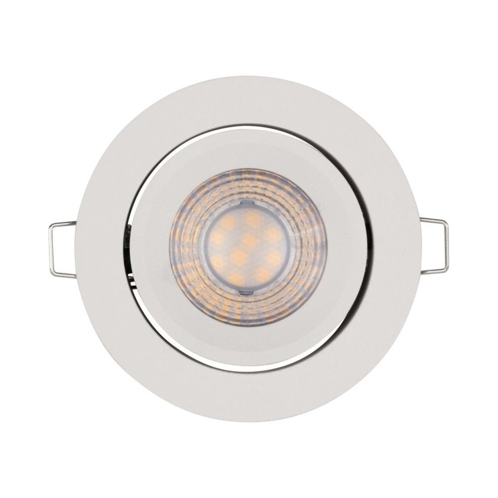 4058075617766 - 3 ks stmívatelné LED stropní bodovky 5W šedé, teplá bíla - Podhledové svítidlo - LEDVANCE e-shop