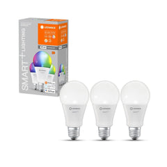 4058075779013 - 3ks chytrá stmívatelná WiFi LED RGBW žárovka E27 14W - Žárovka - LEDVANCE e-shop