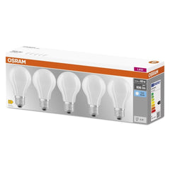 4058075466531 - 5 ks LED matná žárovka E27 6,5 W CLASSIC A, studená bílá - Žárovka - LEDVANCE e-shop