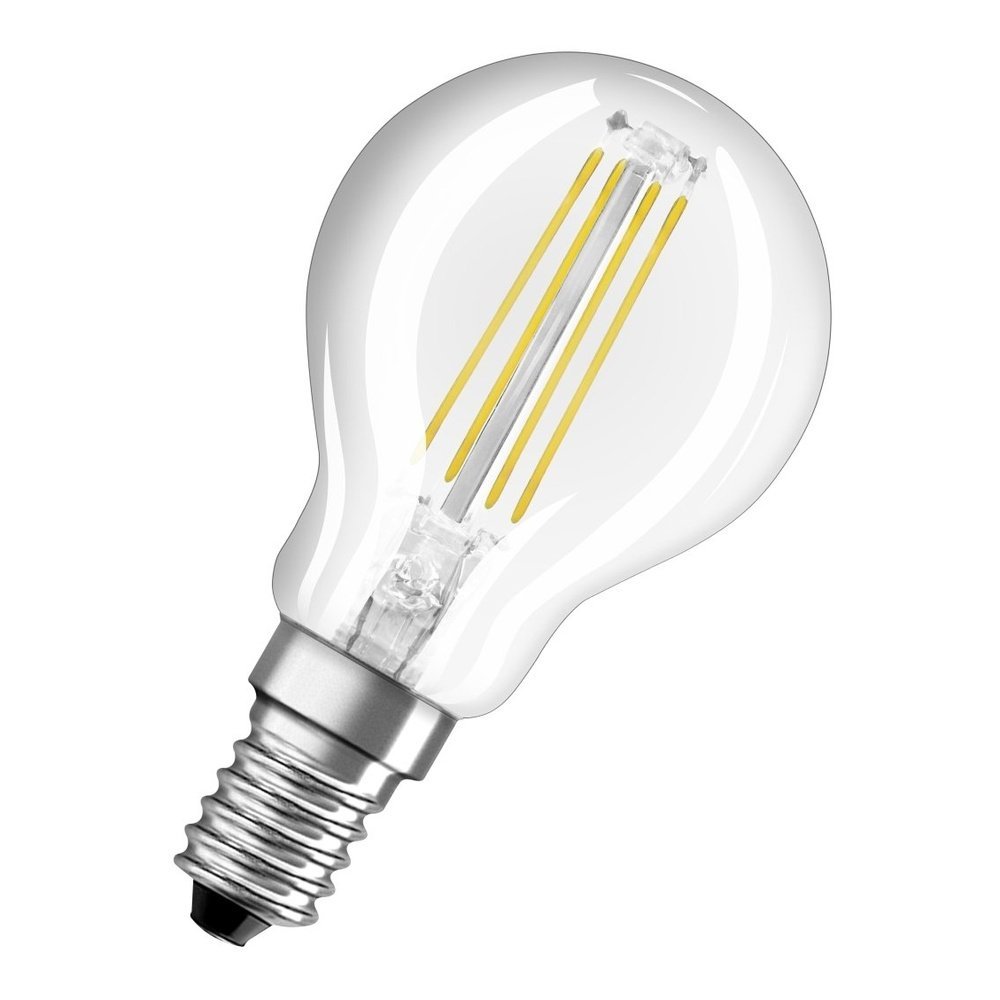 Průhledná LED žárovka E14 4 W CLASSIC P, teplá bílá ledvance-ceska-republika