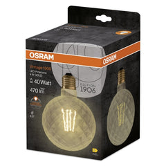 4058075092037 - Atypická LED žárovka E27 4,5 W Vintage 1906, teplá bílá - Žárovka - LEDVANCE e-shop