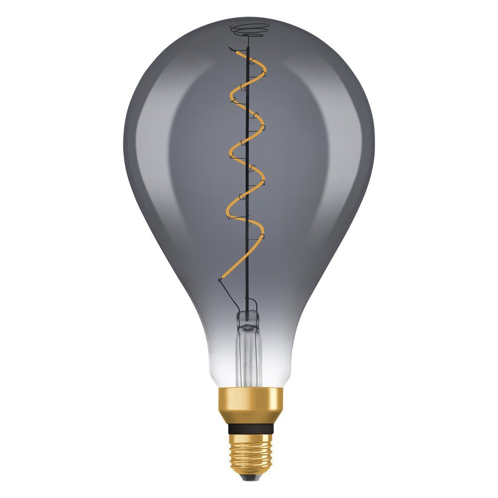 4058075269903 - Černá LED spirálovitá žárovka E27 4 W VINTAGE, teplá bílá - Žárovka - LEDVANCE e-shop