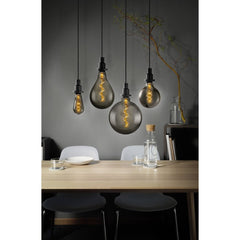 4058075269903 - Černá LED spirálovitá žárovka E27 4 W VINTAGE, teplá bílá - Žárovka - LEDVANCE e-shop