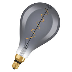 4058075269903 - Černá LED spirálovitá žárovka E27 4 W VINTAGE, teplá bílá - Žárovka - LEDVANCE e-shop