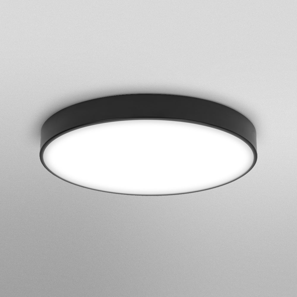 4099854092480 - Černé LED stropní svítidlo 36 W SLIM MOIA 480 mm, teplá bílá - Stropní svítidlo - LEDVANCE e-shop