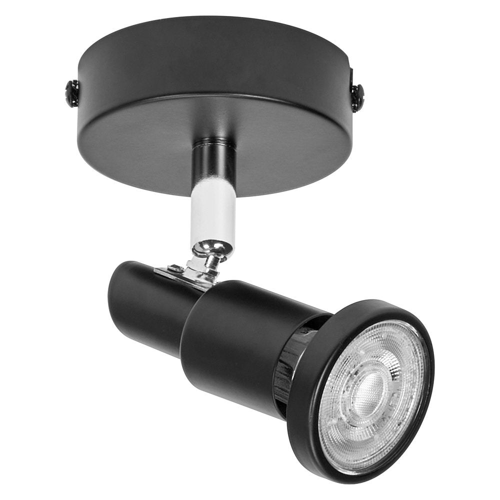 4058075828766 - Černé LED stropní svítidlo GU10 3,4 W SPOT, teplá bílá - Stropní svítidlo - LEDVANCE e-shop