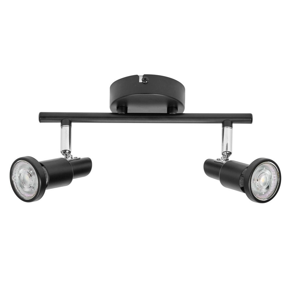 4058075828780 - Černé LED stropní svítidlo GU10 6,8 W 2 SPOT, teplá bílá - Stropní svítidlo - LEDVANCE e-shop