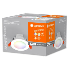 4058075573314 - Chytrá stmívatelná WiFi LED stropní bodovka SPOT 86 100° - Podhledové svítidlo - LEDVANCE e-shop