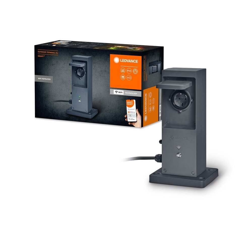 4099854025570 - Chytrá venkovní zásuvka s WiFi opakovačem IP44 TERMINAL - Zásuvka - LEDVANCE e-shop