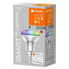 4058075609556 - Chytrá WiFi LED stmívatelná žárovka E14 3,3 W RGBW SPOT - Žárovka - LEDVANCE e-shop