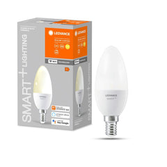 4058075778559 - Chytrá WiFi LED žárovka E14 5W CANDLE, teplá bílá - Žárovka - LEDVANCE e-shop