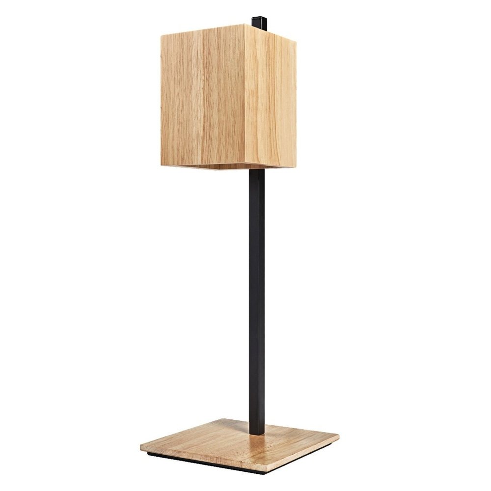 Chytrá WiFi stolní lampa DECOR WOOD TABLE, laditelná bílá