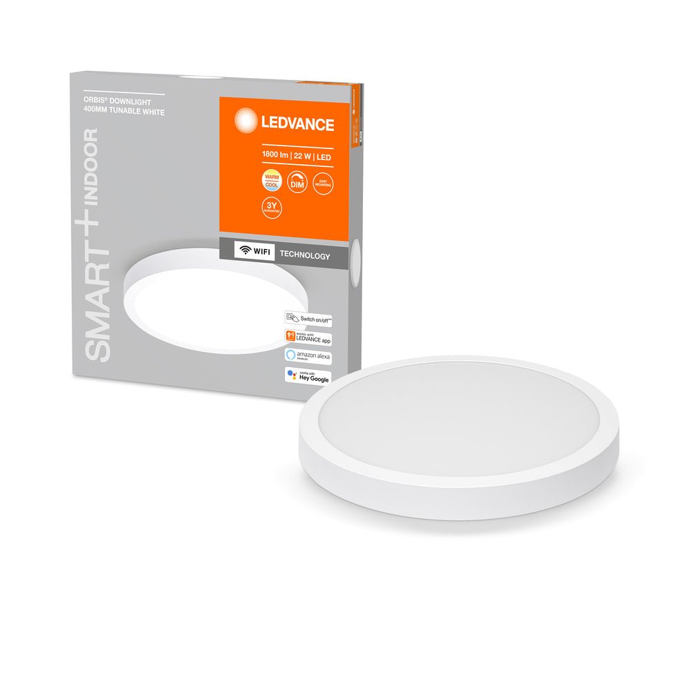 Chytré elegantní stmívatelné WiFi LED světlo SURFACE 400