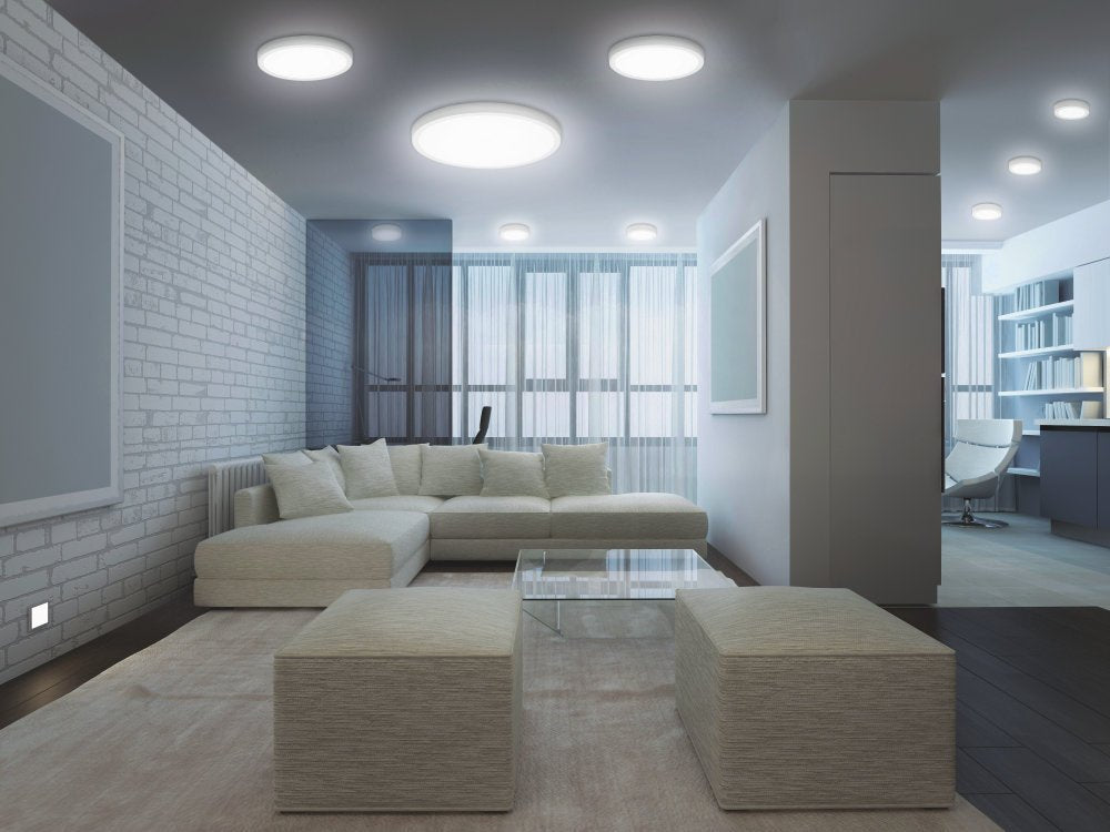 4058075572935 - Chytré elegantní stmívatelné WiFi LED světlo SURFACE 400 - Stropní svítidlo - LEDVANCE e-shop