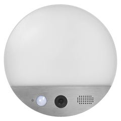 4058075564480 - Chytré WiFi LED nástěnné světlo ROUND s kamerou, teplá bílá - Nástěnné venkovní svítidlo - LEDVANCE e-shop