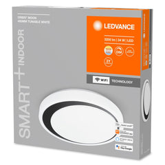 4058075486386 - Chytré WiFi LED stropní světlo MOON, nastavitelná bílá - Stropní svítidlo - LEDVANCE e-shop