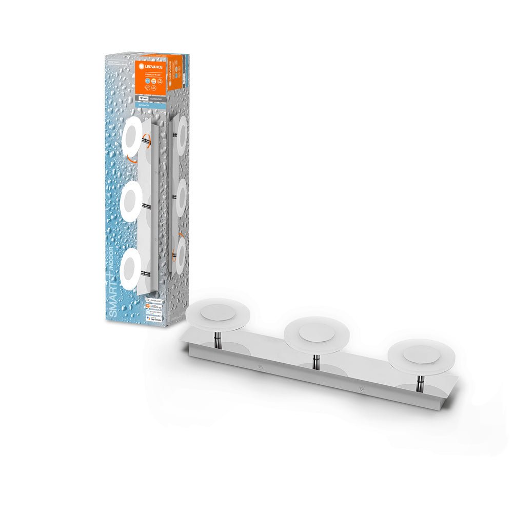 Chytré WiFi LED světlo do koupelny WAVE, nastavitelná bílá