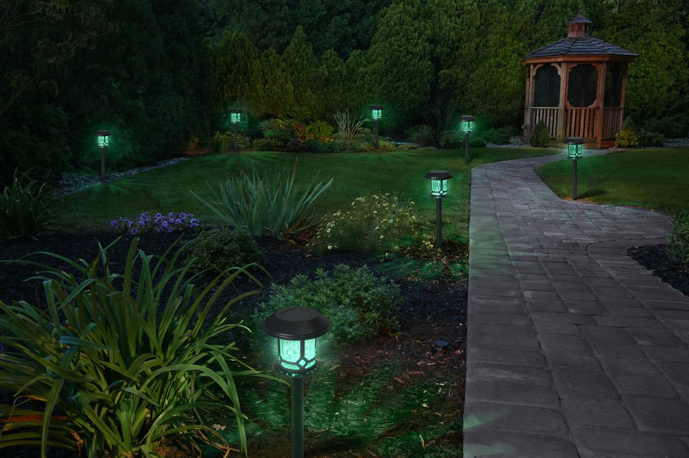 4058075763869 - Chytrý bluetooth LED sloupek SOLAR PATH RGB + laditelná bílá - Zahradní zapichovací svítidlo - LEDVANCE e-shop