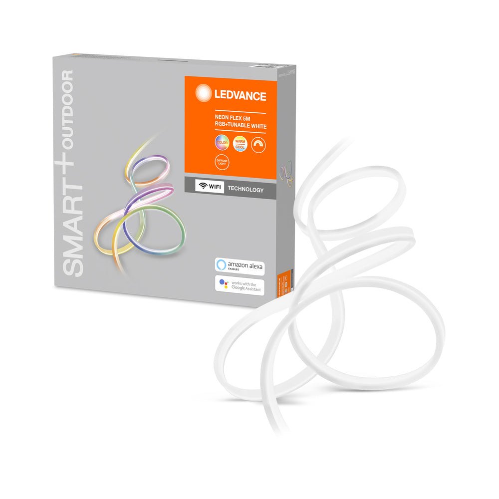 Chytrý venkovní WiFi RGBTW LED pásek NEON FLEX 5m