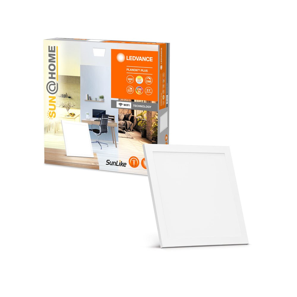 Chytrý WiFi LED panel PLANON PLUS 30x30, nastavitelná bílá