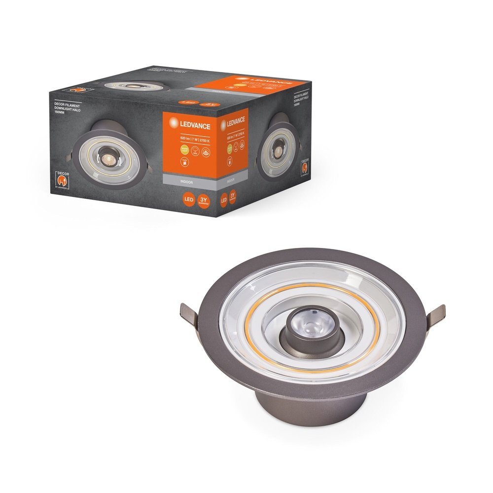 Dekorativní LED podhledové svítidlo 7 W HALO, teplá bílá
