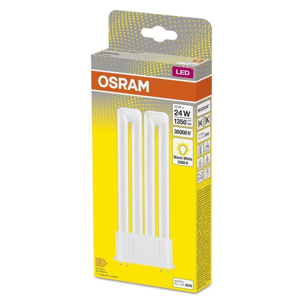 4058075822818 - Kompaktní LED svítidlo 2G10 12 W DELUXE, teplá bílá - Žárovka - LEDVANCE e-shop
