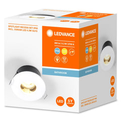 4058075573031 - LED bodovka do koupelny IP65 4,3W SPOTLIGHT teplá bílá - Podhledové svítidlo - LEDVANCE e-shop