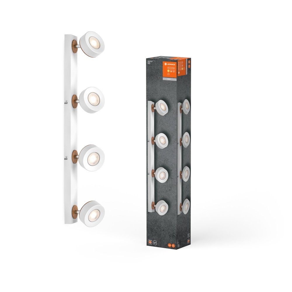 4058075827943 - LED nástěnné svítidlo 19,2 W DECOR 3 SPOT PLUTO, teplá bílá - Nástěnné svítidlo - LEDVANCE e-shop