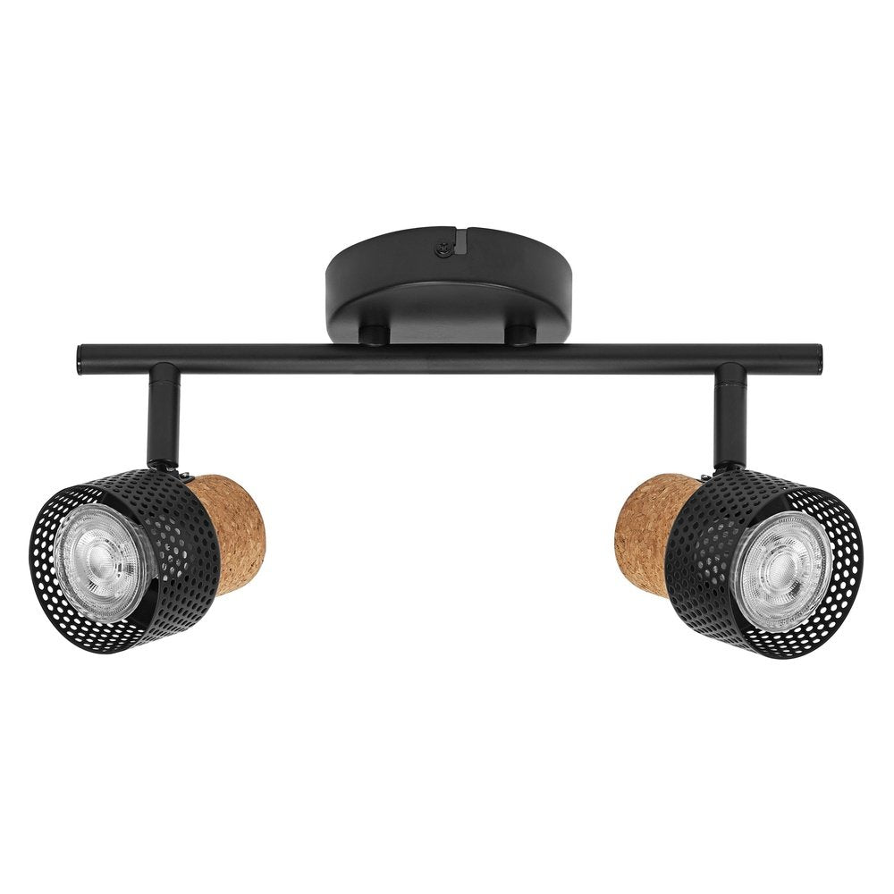 4058075828681 - LED nástěnné svítidlo GU10 6,8 W 2 SPOT CORK, teplá bílá - Nástěnné svítidlo - LEDVANCE e-shop