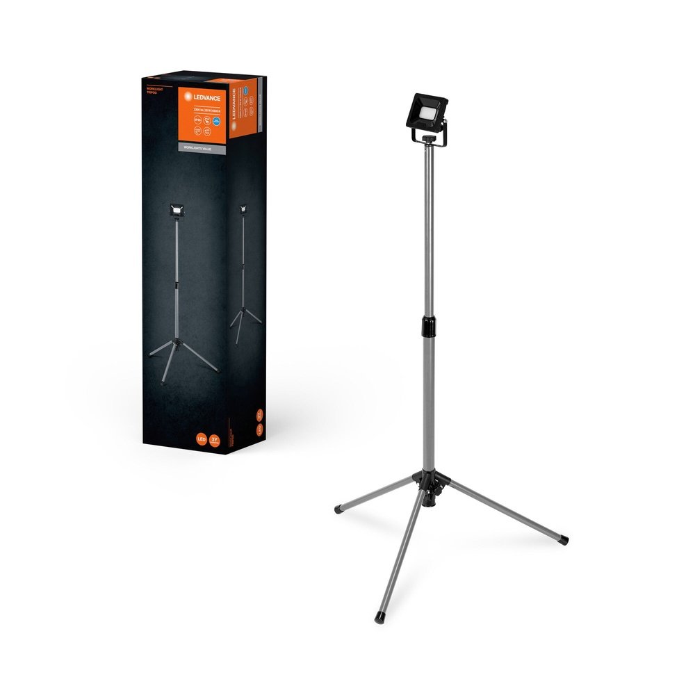 LED pracovní svítidlo IP65 TRIPOD 20 W, studená bílá