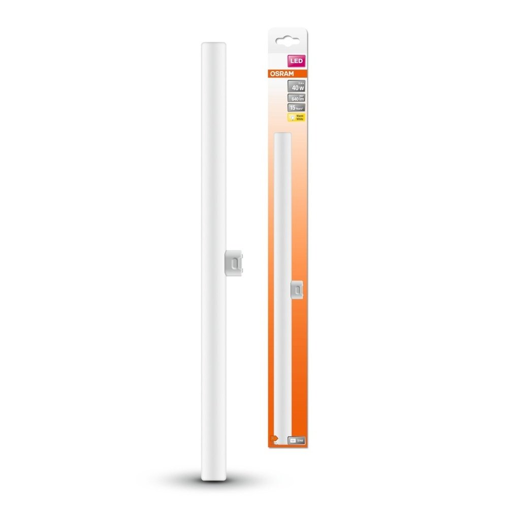 LED trubicová žárovka S14d 6 W LEDINESTRA BASE, teplá bílá