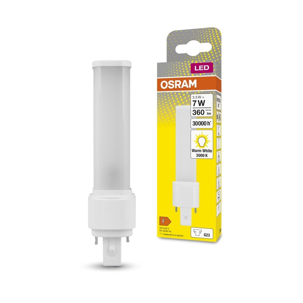 LED žárovka G23 3,5W DELUXE, teplá bílá