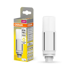 4058075824577 - LED žárovka G24d 9.5 W DELUXE, teplá bílá - Žárovka - LEDVANCE e-shop