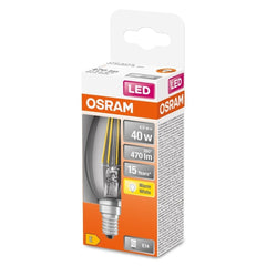 4058075436589 - Malá LED svíčková žárovka E14 4 W CLASSIC B, teplá bílá - Žárovka - LEDVANCE e-shop