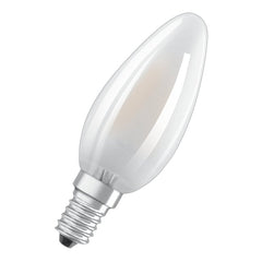 4058075436503 - Matná LED malá žárovka E14 4 W CLASSIC B, teplá bílá - Žárovka - LEDVANCE e-shop