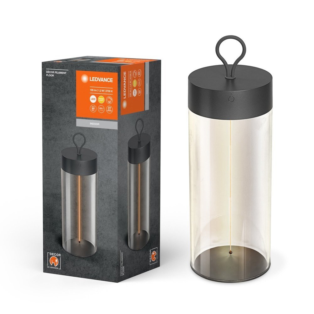 Moderní LED stojací a závěsná lampa 1.2 W DÉCOR, teplá bílá