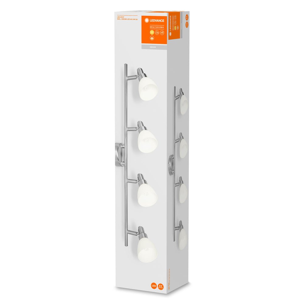 4058075540682 - Moderní LED Stropní svítidlo 4x1 LED SPOT teplá bílá - Stropní svítidlo - LEDVANCE e-shop