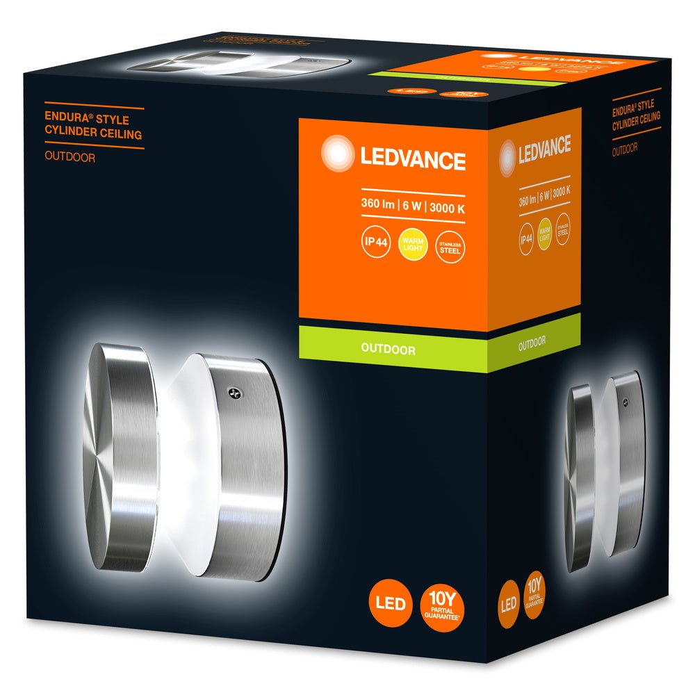 4058075205413 - Moderní venkovní LED nástěnné svítidlo CYLINDER teplá bílá - Nástěnné venkovní svítidlo - LEDVANCE e-shop